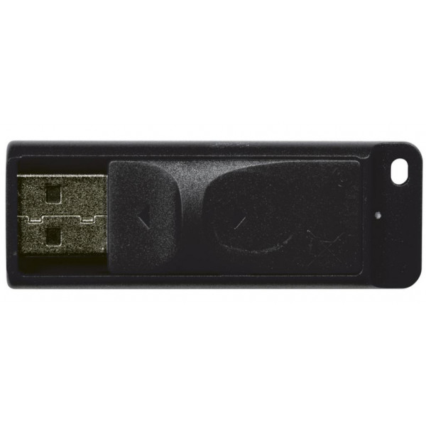 Фото - Флеш USB Verbatim Slider 64GB USB 2.0 Black (98698)