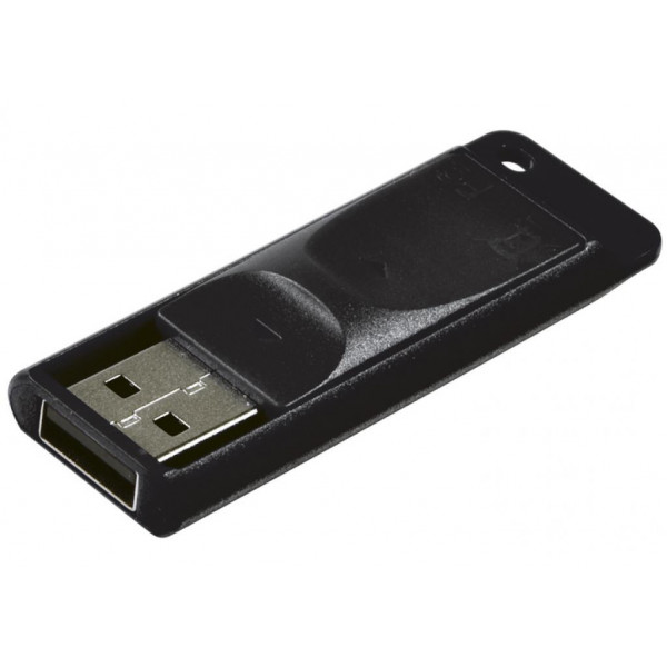 Фото - Флеш USB Verbatim Slider 64GB USB 2.0 Black (98698)