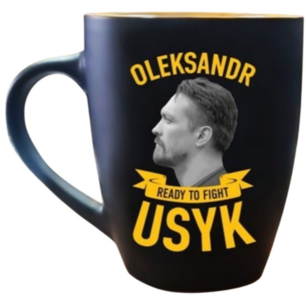 Фото - Чашка USYK BOXING від Олександра Усика та RTF 330 мл MUG (MUG-BLYL-RTF)