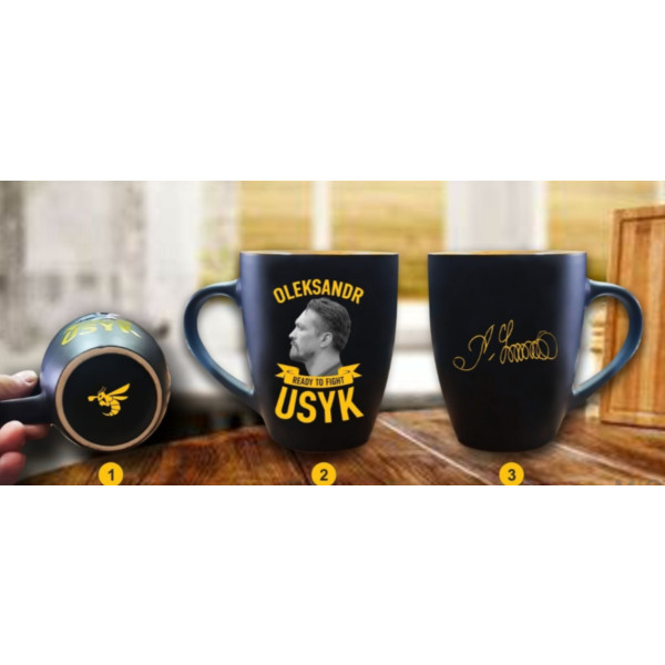 Фото - Чашка USYK BOXING від Олександра Усика та RTF 330 мл MUG (MUG-BLYL-RTF)