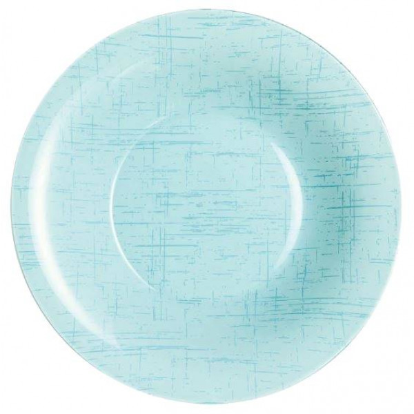 Фото - Тарелка суповая Luminarc Poppy Turquoise 21,5 см (V0113)