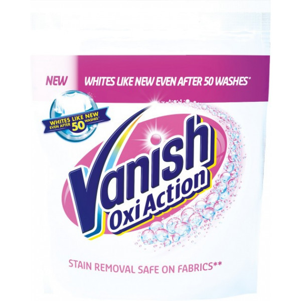 Фото - Засіб для видалення плям Vanish Oxi Action WHITE 300г