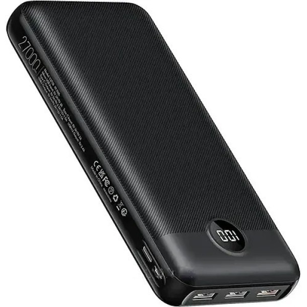 Фото - Батарея мобильная Veger V2708 27000mAh 20W Black