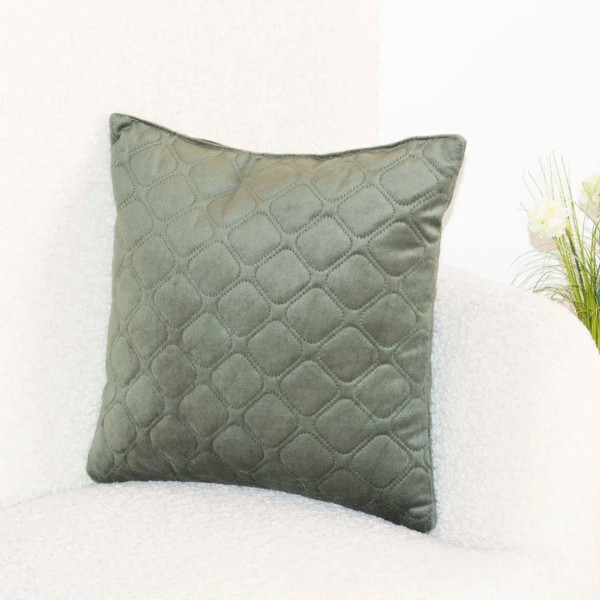 Фото - Подушка декоративна ТЕП VELURE 40х40 см Dark Green NEW (3-00437_34010)