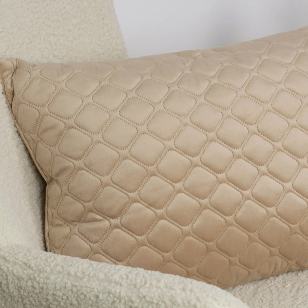 Фото - Подушка декоративна ТЕП VELURE 50х70 см Золотий беж NEW (3-00435_34061)