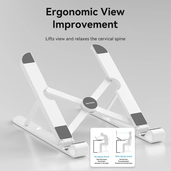 Фото - Подставка под ноутбук Vention X-type Stand White (KDNW0)