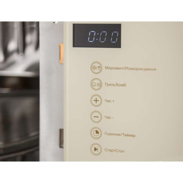 Фото - Микроволновая печь (СВЧ) встраиваемая Ventolux MWBI 20 G IVORY TC