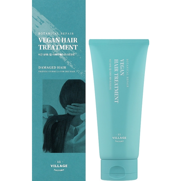 Фото - Бальзам для волосся Village 11 Factory VEGAN BOTANICAL REPAIR HAIR TREATMENT 200 мл (8809663756666)
