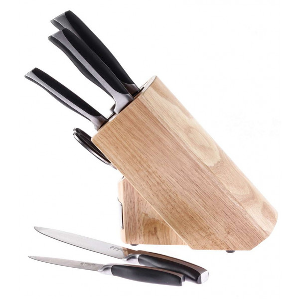 Фото - Набір ножів Vinzer Chef 7 пр. (50119)