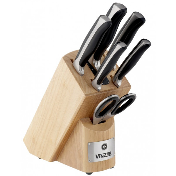 Фото - Набір ножів Vinzer Chef 7 пр. (50119)