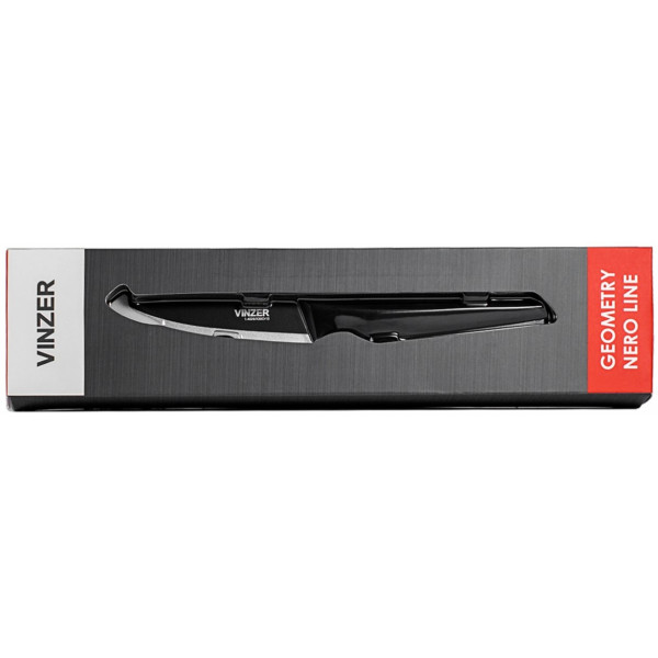 Фото - Нож для овощей Vinzer Nero Line 8.9 см (89299)