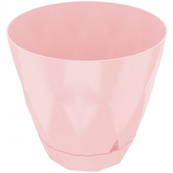 Фото - Вазон VIOLET HOUSE 0201 PRIZMA PINK с внут. сливом воды 7 л