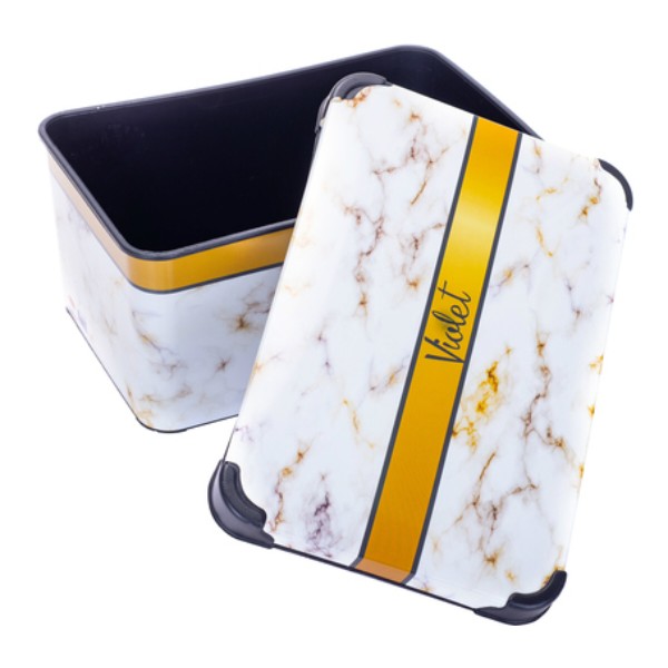 Фото - Корзина для зберігання VIOLET HOUSE 0647 Decor Marble White 10 л