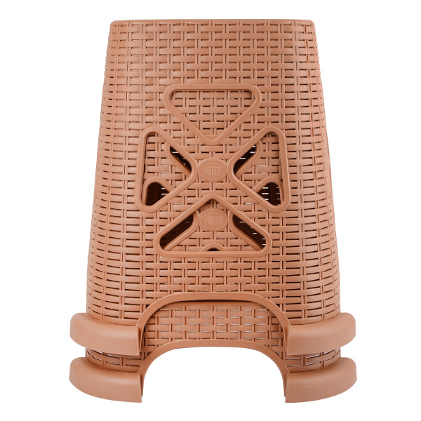 Фото - Табурет пластиковый VIOLET HOUSE 0734 CREM 40*36 см