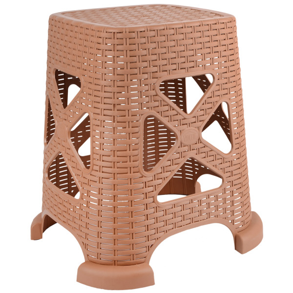 Фото - Табурет пластиковый VIOLET HOUSE 0734 CREM 40*36 см