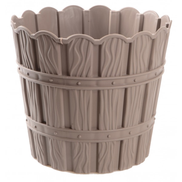 Фото - Вазон VIOLET HOUSE 1050 Бамбу Latte с внут. вставкой 10 л