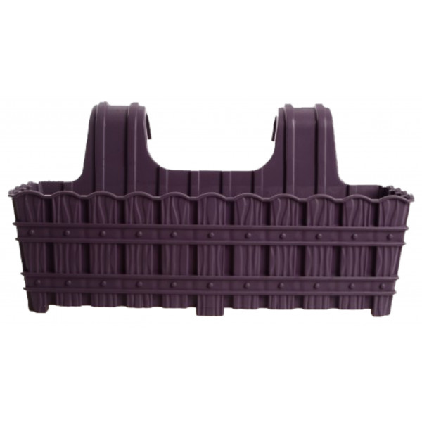 Фото - Вазон VIOLET HOUSE 1061 BAMBOO PURPLE на перил. 50 см