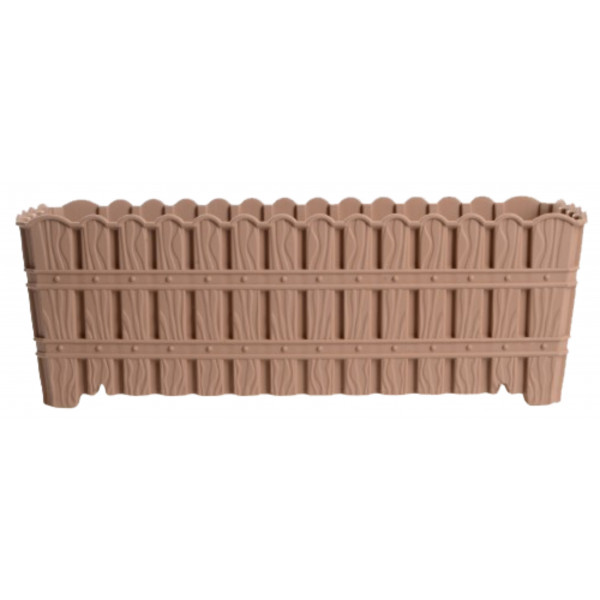 Фото - Вазон VIOLET HOUSE 1062 BAMBOO CREAM с дренажом 65 см