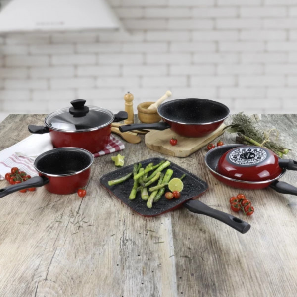 Фото - Сковорода ВОК Vitrinor CERISE PIERRE 28 см (2109132)