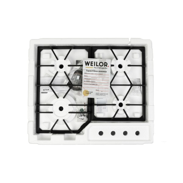 Фото - Варочная панель газовая Weilor GG 604 WH