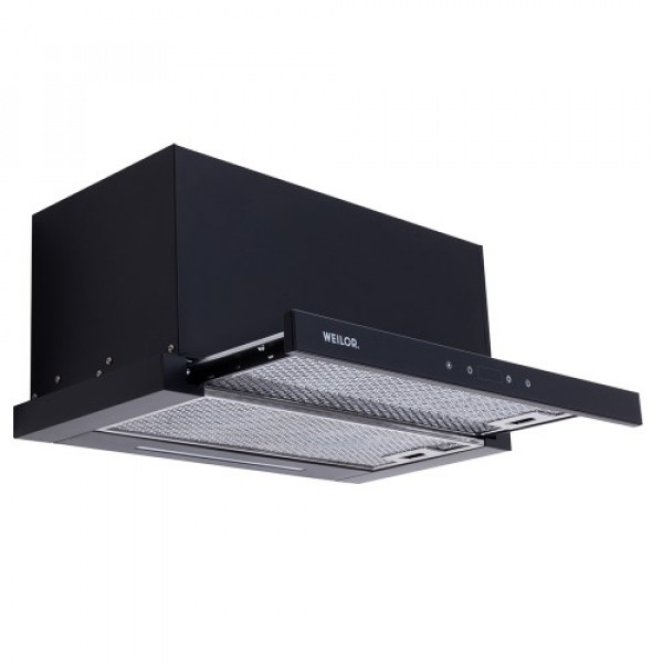 Фото - Вытяжка встраиваемая Weilor PTS 6265 BL 1300 LED Strip