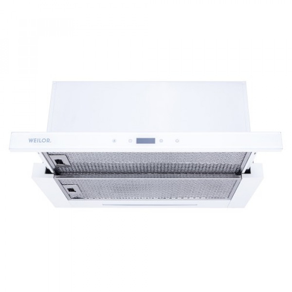 Фото - Вытяжка встраиваемая Weilor PTS 6265 WH 1300 LED Strip