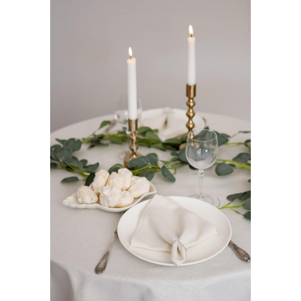 Фото - Салфетка для сервировки Прованс набор Жемчужина White 40х40 см (038496)