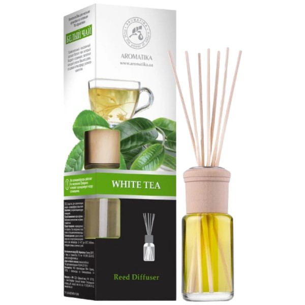 Фото - Аромадифузор Ароматика Білий чай (White tea) 50 мл (4820177029545)