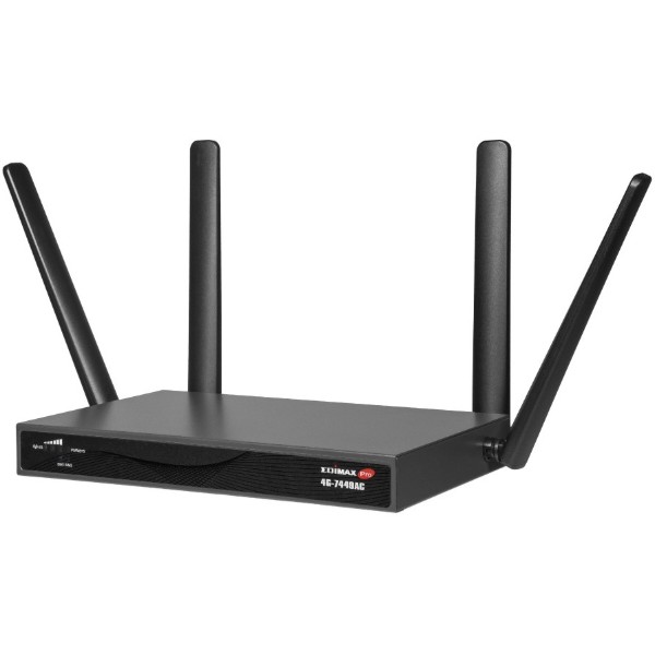 Фото - Маршрутизатор інтернет WiFi5+4G Edimax 4G-7449AC (2xSIM слоти)