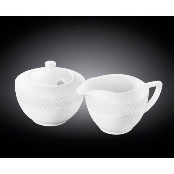 Фото - Сахарница Wilmax + молочник 280 мл 2 пр. Color (WL-880112 / 2C)