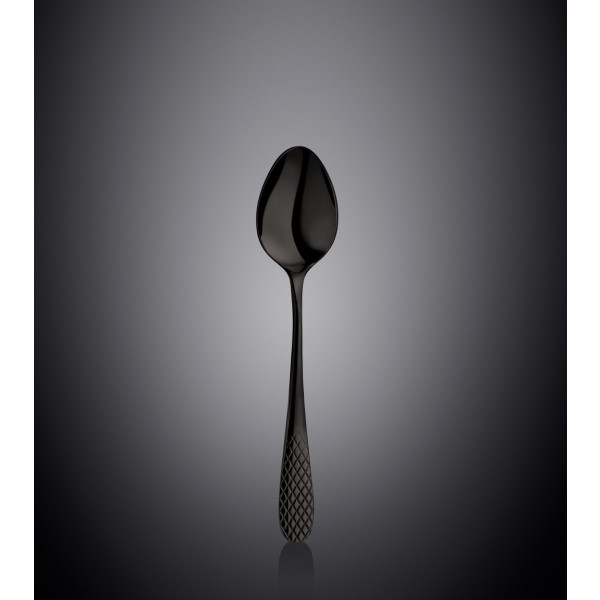 Фото - Набор кофейных ложек Wilmax Diamond Black 11.5 см 2 шт. (WL-999257 / 2B)