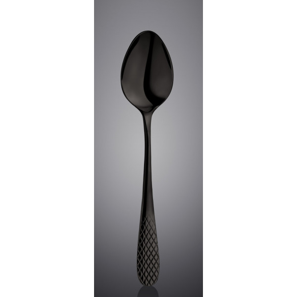 Фото - Набор чайных ложек Wilmax Diamond Black 14 см 2 шт. (WL-999256 / 2B)