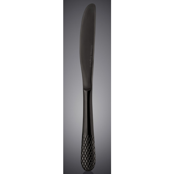 Фото - Нож столовый Wilmax Diamond Black 22 см (WL-999252 / 1B)