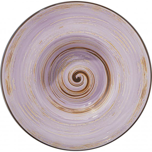 Фото - Тарілка обідня Wilmax Spiral Lavander 22,5 см (WL-669723 / A)