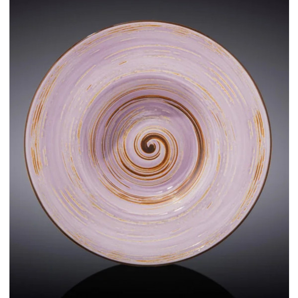 Фото - Тарілка обідня Wilmax Spiral Lavander 22,5 см (WL-669723 / A)