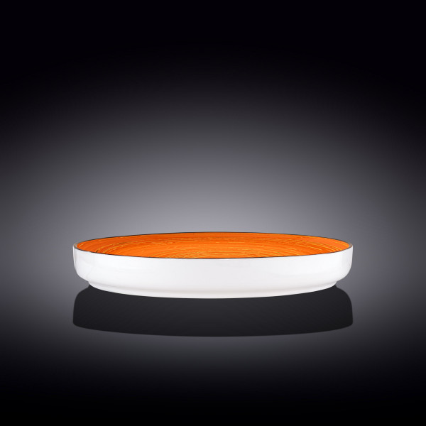 Фото - Тарелка обеденная Wilmax Spiral Orange 28 см (WL-669320 / A)
