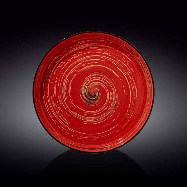 Фото - Тарілка обідня Wilmax Spiral Red 28 см (WL-669220 / A)