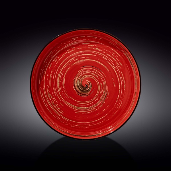 Фото - Тарілка обідня Wilmax Spiral Red 23 см (WL-669219 / A)
