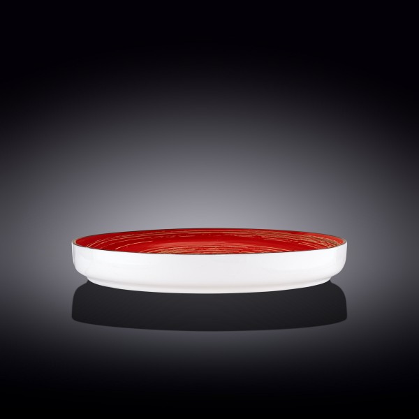 Фото - Тарілка обідня Wilmax Spiral Red 23 см (WL-669219 / A)