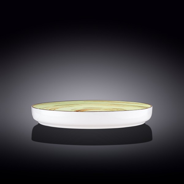 Фото - Тарілка обідня Wilmax Spiral Pistachio 28 см (WL-669120 / A)