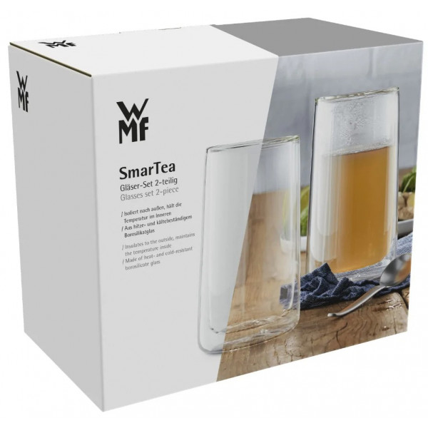 Фото - Набір склянок з подвійними стінками WMF 936382000 ICE TEA 2 шт. 270 мл