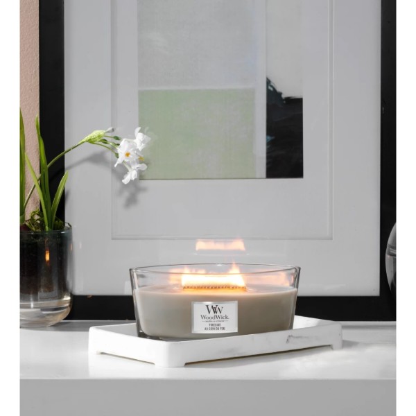 Фото - Свеча стекло Woodwick Ellipse Fireside (Камин) 453г (76106E)