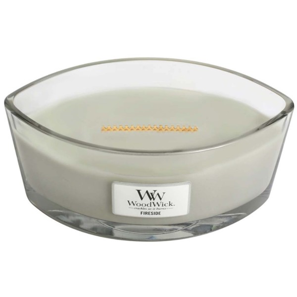 Фото - Свеча стекло Woodwick Ellipse Fireside (Камин) 453г (76106E)