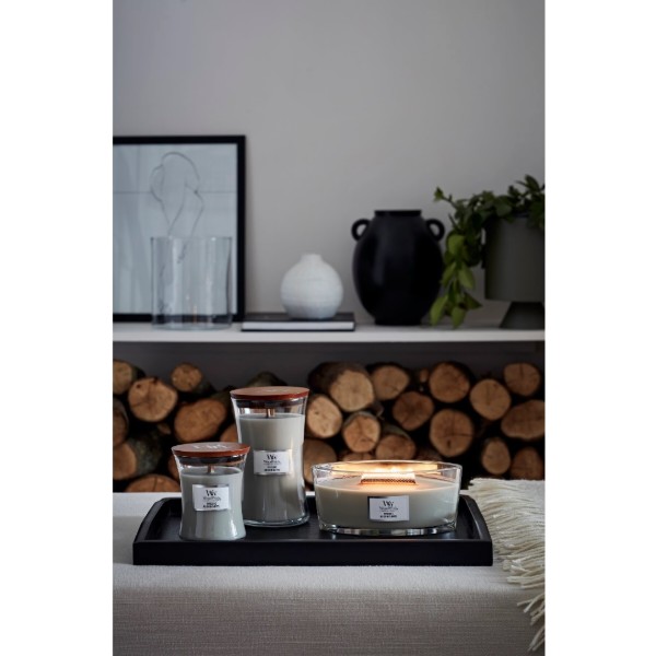 Фото - Свеча стекло Woodwick Ellipse Fireside (Камин) 453г (76106E)