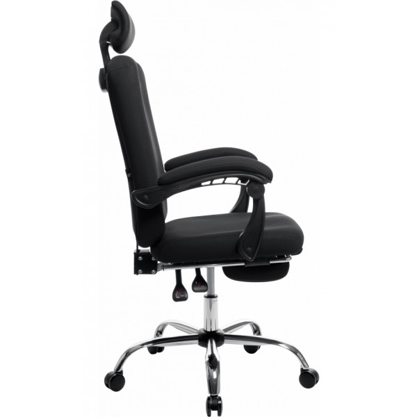Фото - Крісло офісне GT Racer X-8003 Fabric Black