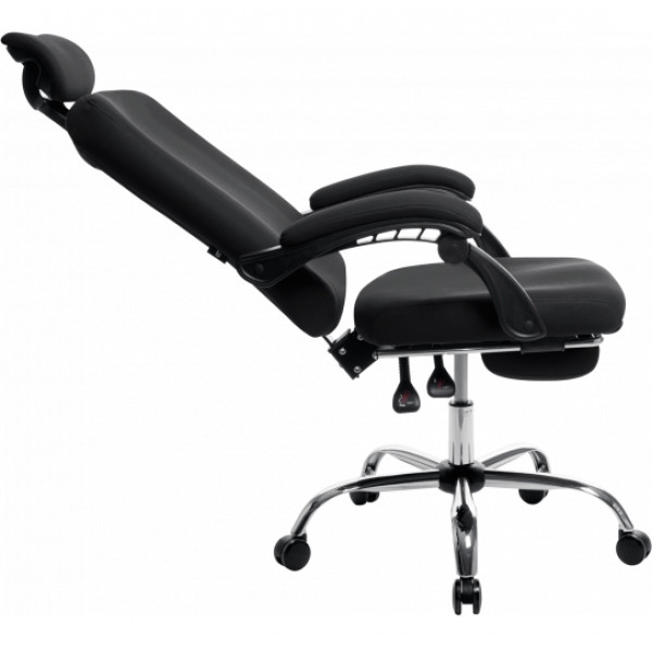 Фото - Крісло офісне GT Racer X-8003 Fabric Black