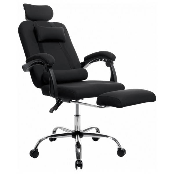 Фото - Крісло офісне GT Racer X-8003 Fabric Black