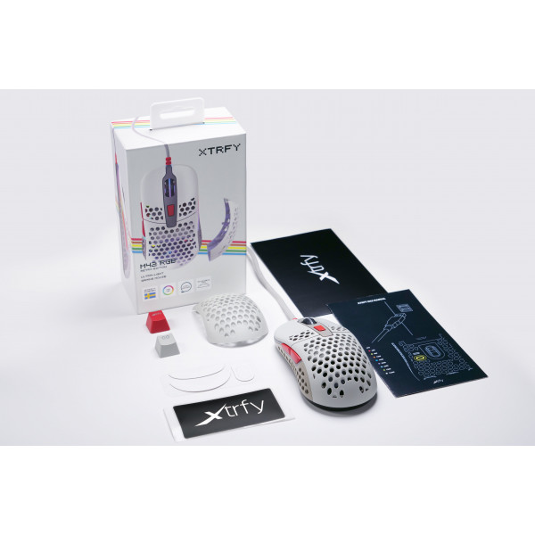 Фото - Мышь проводная игровая Xtrfy M42 RGB  Retro (XG-M42-RGB-RETRO)