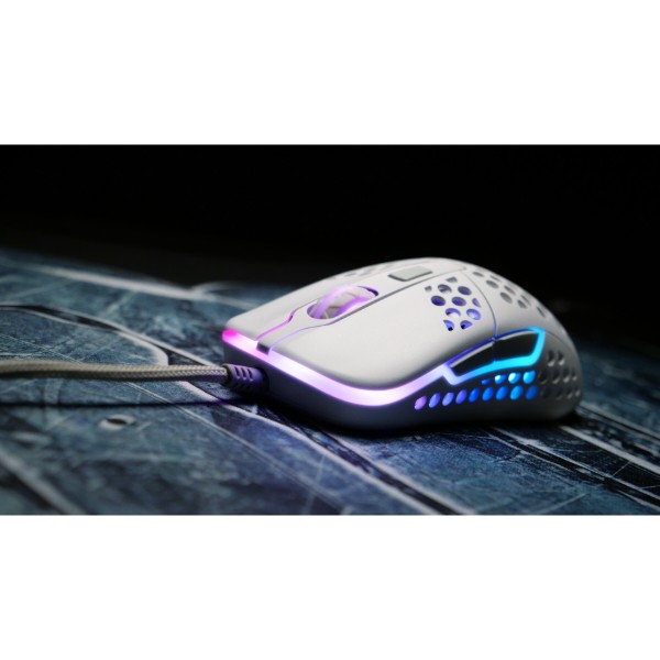 Фото - Мышь проводная игровая Xtrfy M42 RGB White (XG-M42-RGB-WHITE)