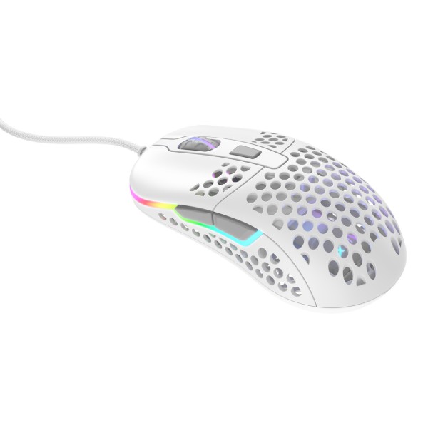 Фото - Мышь проводная игровая Xtrfy M42 RGB White (XG-M42-RGB-WHITE)